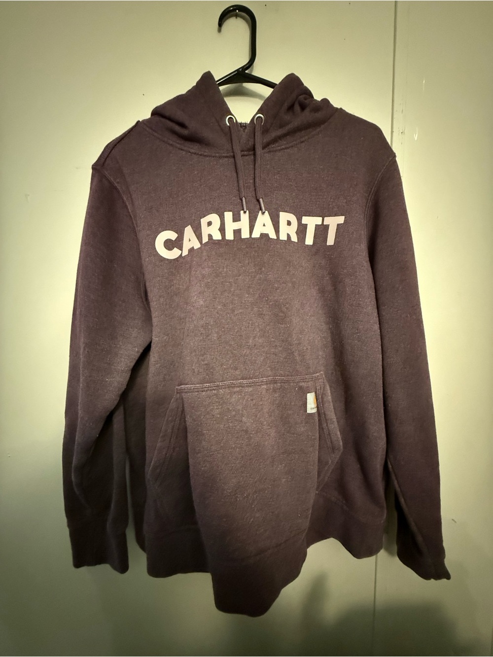 Carhartt womens Hooded Sweatshirt in Dark Plum